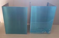 P3947 Russell Hobbs RHFGCH901SS/B Dunstabzugshaube 2 Stück Kaminverlängerung & Halterung