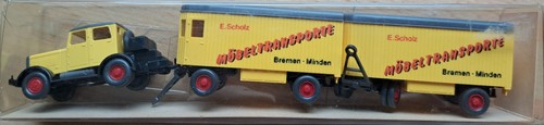 Hanomag möbelzug lkw oldtimer - hanomag,