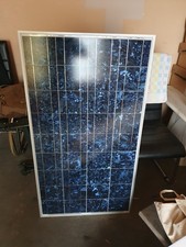 JWS Solarmodul mit Laderegler, 2 NERBO Akkus 100AH, AEG Sinus Spannungswandler
