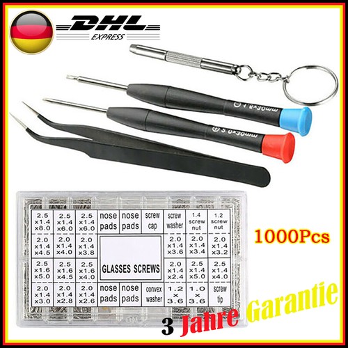 Brillen reparatur set - set, für