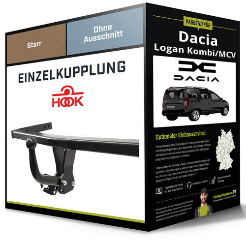 Starre anhängerkupplung für - anhängerkupplung,