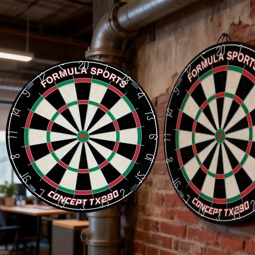 Traditionelle dartscheibe mit - traditionelle,