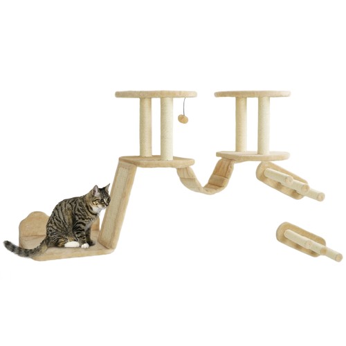 Katzen kletterwand set - katzen,
