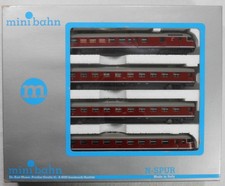 Modellbahn Spur N Minibahn Moser 165 10853 - Dieseltriebzug vierteilig OVP /168