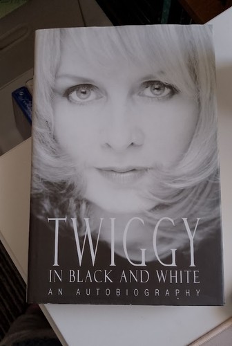 Signed twiggy black and - twiggy,