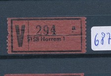 68754)  Wert - Zettel 5158