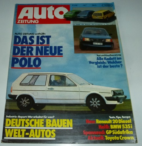 Auto zeitung 1980 betti - zeitung,