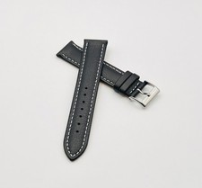 Uhrenarmband 20 mm Schwarz