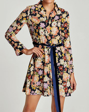 Zara Kleid Tunika Hemdkleid