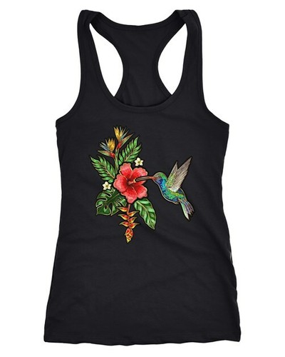 Damen tank top - damen, tropical