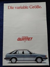 Honda quintet prospekt - honda, ex