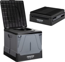 B-WARE Camping Toilette mobil Reise Klo Outdoor WC klappbar Festival Wohnwagen