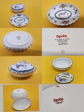 SPODE Trapnell Porzellan 2-tlg. Set Deckeldose Schälchen