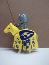 Playmobil Turnierritter Pferd Schabracke für Ritterburg