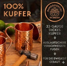 2er set ayurveda kupferbecher - 2er,