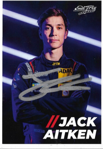 Jack aitken autogrammkarte - ,,