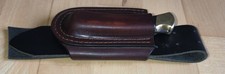 Horizontales Messerholster Messertasche Scheide Leder für Buck 110 Jagd Sheath
