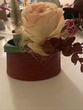 Retro Versilbert Blumen Schale