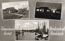Ansichtskarte nordseebad - ansichtskarte,