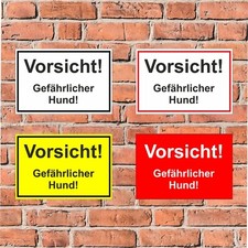 Schild Hund Vorsicht