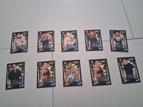 Wwe topps slam attax 2015 - topps,