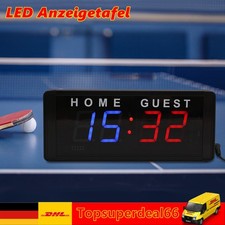 NEU LED Digitale Anzeigetafel Fu?ball Basketball Anzeigetafel Mit Fernbedienung