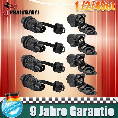 12v polig steckdose mit - 3-polig,