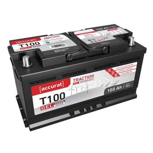 Wohnmobil batterie gel 12v - batterie,