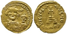 Gold byzantinischer solidus - byzantinischer,