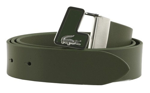 Lacoste plain leather belt w95 - lacoste,