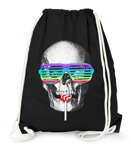 Turnbeutel gym bag skull - bag,