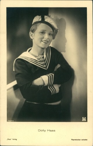Schauspielerin dolly haas - ak,