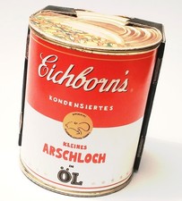 Kleines Arschloch Dose Konserven Kunst von Walter Moers Guter Zustand