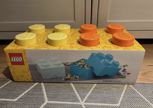 Lego aufbewahrungsbox 2er - aufbewahrungsbox, set