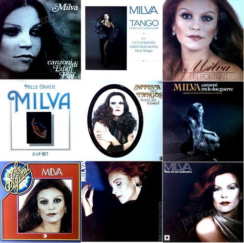 Milva vinyl lp sammlung - milva,