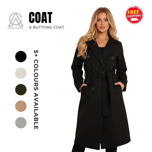 Damen trenchcoat knöpfe - damen,