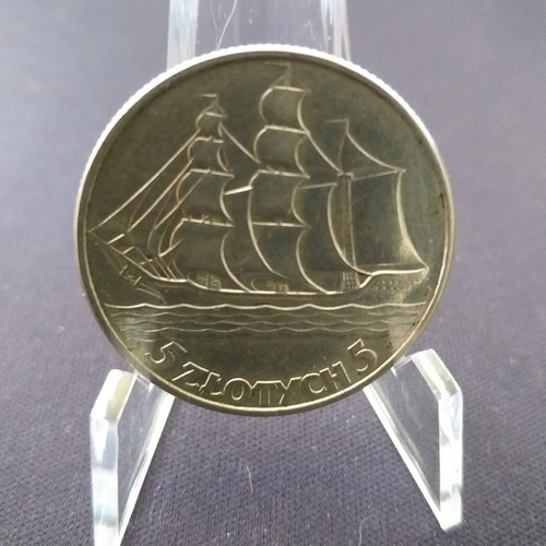 Zloty 1936 segelschiff - zloty,, 1936,