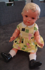 Minerva Puppe 47 alt Celluloid antik Zelluloid 40er Buschow &Beck Helm Bestzust.