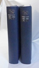 2 blaue KaBe bi-collect Vordruckalben ÖSTERREICH 1960-1995 mit Inhalt!!!