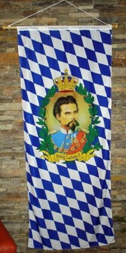 Bannerfahne könig ludwig - bannerfahne, ii