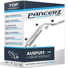 Endschalldämpfer für