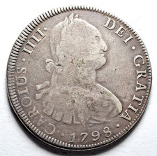 Bolivien Carlo IV 8 Reales