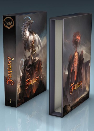 Fantasy leerschuber splitter - fantasy, leerschuber,