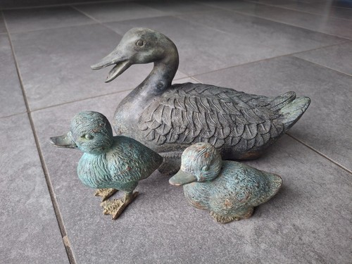 Rustikale metall enten - metall,