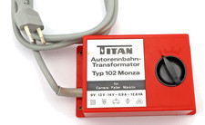TITAN Autorennbahn-Transformator Trafo Typ 102 Monza OVP für Carrera Märklin ...