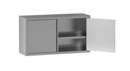 Edelstahl wandhängeschrank - edelstahl,