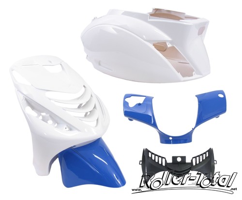 Verkleidungsset weiß blau - , 5