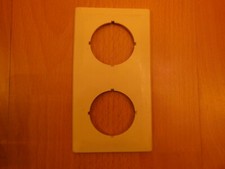 2-fach Rahmen (2 Stück) in cremweiß, Programm Tip 90 von Jung