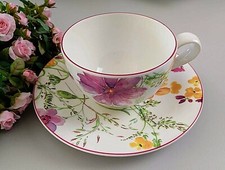 Villeroy & Boch MARIEFLEUR Basic Frühstückstasse Milchkaffee mit Ut NEU V&B mehr