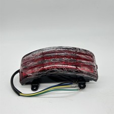 NATGIC Motorrad Tri-Bar Rücklicht, LED-Bremslicht mit Blinklicht und Lauflicht f